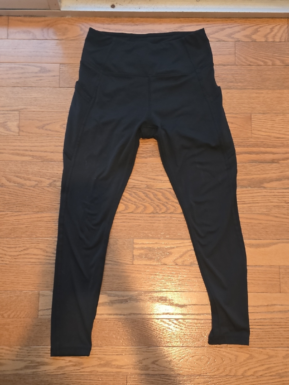 Black High-Waist Active Leggings
